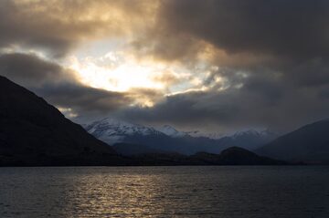 New Zealand sunset
